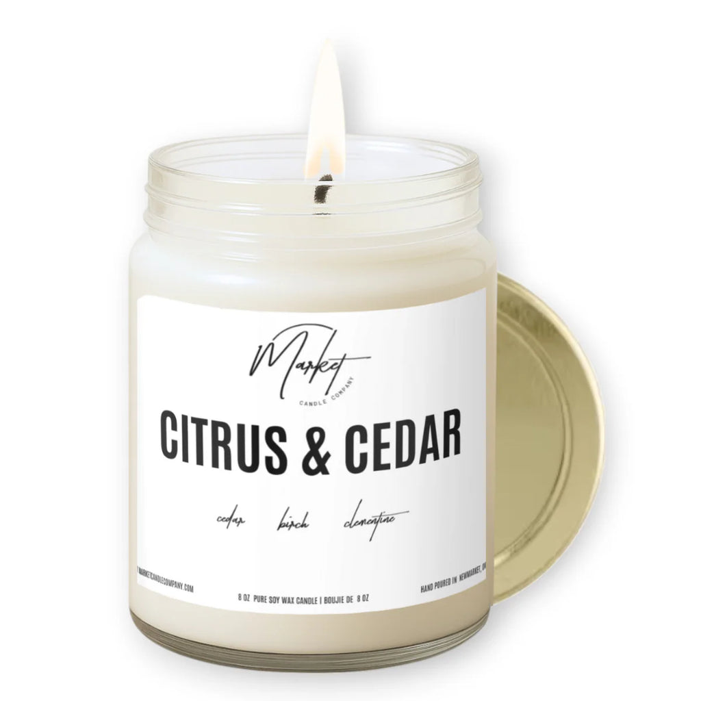 Market Candle - Citrus & Cedar