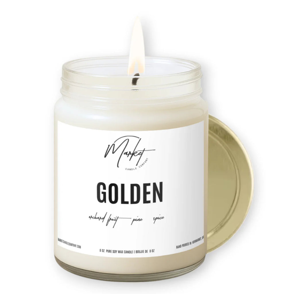 Market Candle - Golden