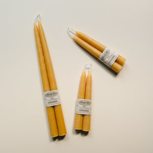 Tapered Beeswax Candles