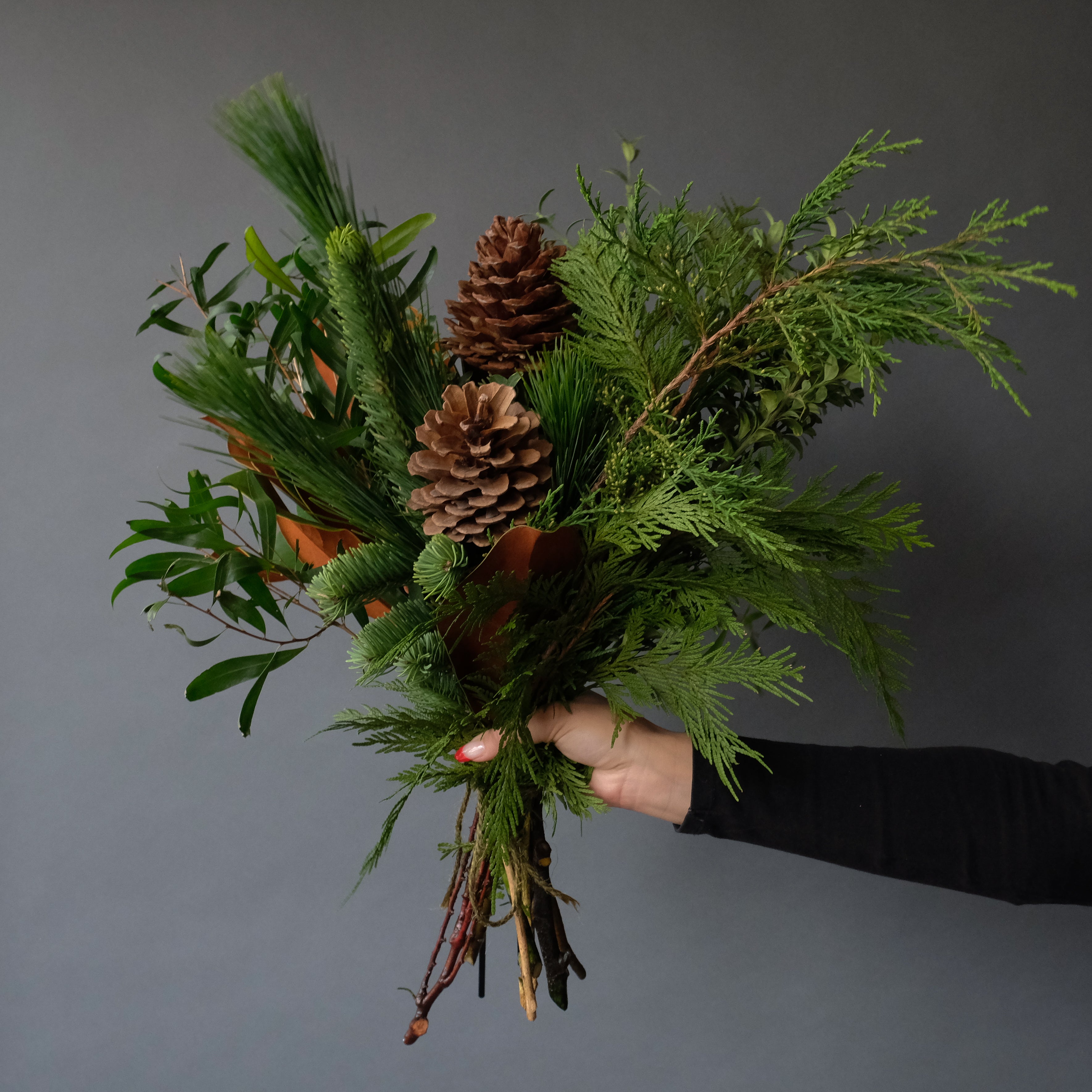 Winter Greens Bouquet